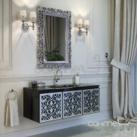 Декоративное зеркало для ванной комнаты Marsan Vincent 1000x750 в цвете