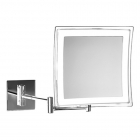 Косметическое зеркало с LED-подсветкой подвесное Decor Walther BS 85 ToUCH 0121800 хром
