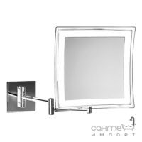 Косметическое зеркало с LED-подсветкой подвесное Decor Walther BS 84 ToUCH 0121600 хром