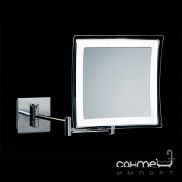 Косметическое зеркало с LED-подсветкой подвесное Decor Walther BS 85 ToUCH 0121800 хром