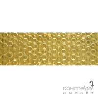 Плитка декор 30x90 Apavisa Nanoforma Illusion G-1884 Gold (золото)