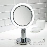 Косметичне дзеркало настільне з LED-підсвічуванням Decor Walther BS 11 0121100 хром