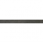 Плитка напольная, фриз 7,5x90 Apavisa Regeneration Lista G-103 Black Natural (черная)
