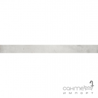Плитка напольная, фриз 7,5x90 Apavisa Regeneration Lista G-109 White Lappato (белая)