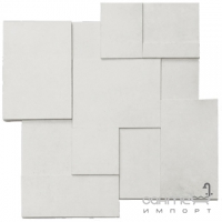 Плитка декор 29x29 Apavisa Regeneration Mosaico Brick G-1942 White Natural (біла)
