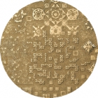 Декоративная вставка 25x25 Apavisa Regeneration Circle Moon Rendering G-403 Gold Decor (золото)
