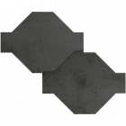 Плитка настенная, декор 14x29 Apavisa Nanoregeneration Link G-1780 Black Natural (черная)