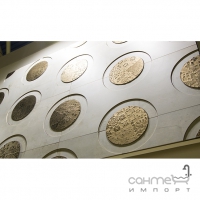 Декоративная вставка 25x25 Apavisa Regeneration Circle Moon Rendering G-431 Bronze Decor (бронза)