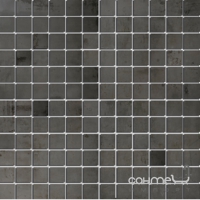 Мозаика 30x30 Apavisa Nanoregeneration Mosaico 2,5x2,5 G-1688 Black Natural (черная)