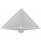 Раковина треугольная Snail Пегас 114ХХХХ цвета в ассортименте