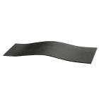 Гнутая плитка 14,75x59 Apavisa Nanoevolution Curve-15 G-1884 Striato Black (черная)