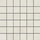 Мозаика 30x30 Apavisa Beton Mosaico 5x5 G-1688 White Lappato (лаппатированная, белая)