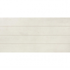 Плитка декор 45x90 Apavisa Beton Preincision 11,25x90 G-1576 White Lappato (лаппатированная, белая)