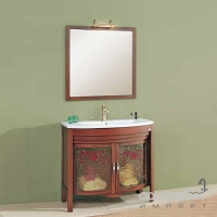 Комплект мебели для ванной комнаты Novarreda Epoque Basic Florence 95 Wood-Glass, арт. 1056