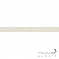 Фриз напольный 7,5x90 Apavisa Beton G-123 White Lappato (лаппатированный, белый)