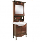 Комплект мебели для ванной комнаты Novarreda Epoque Basic  Erica 75/P Wood, арт. ER-75/PE