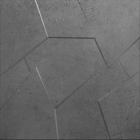 Настінна плитка, декор 60x60 Apavisa Anarchy Prism G-1322 Anthracite Natural (темно-сіра)