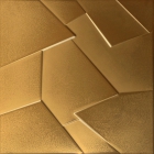 Настінна плитка, декор 60x60 Apavisa Anarchy Prism G-1870 Gold Lappato (золото)