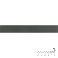 Плитка напольная, фриз 7,5x60 Apavisa Microcement Lista G-93 Black Lappato (лаппато, черная)