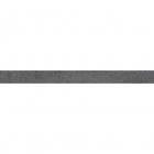 Плитка напольная, фриз 7,5x90 Apavisa Anarchy G-117 Anthracite Natural (темно-серая)