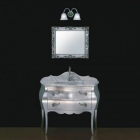 Комплект мебели для ванной комнаты Novarreda Epoque Luxury Barocco 102 Argento, арт. 953