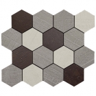 Мозаика 26x30 Apavisa Outdoor Mosaico Hexagonal G-1756 Policromatico Natural 