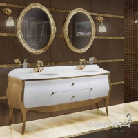 Комплект мебели для ванной комнаты Novarreda Epoque Luxury Louvre Doppio Lavabo, арт. 1045-B