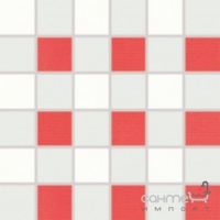 Мозаїка RAKO TENDENCE WDM06153 біло-червоний