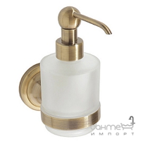 Дозатор для жидкого мыла настенный стеклянный 200 мл. Bemeta Retro, арт. 144109107