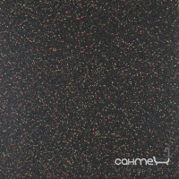 Плитка для підлоги 60x60 Apavisa Terratec G-1410 Multicolor Lappato (чорна+колір., лаппатована)