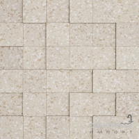 Настінна плитка декор 30x30 Apavisa Nanoterratec Mosaico 5x5 G-1844 Beige Lappato (бежева)
