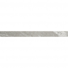 Бордюр 7,5x90 Apavisa Materia Lista G-109 Grey Flame (серый, структурный)