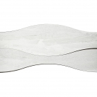 Настінна плитка, декор 18,14x89,46 Apavisa Materia Ramp Onda G-1688 White Natural (біла, матова)