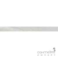 Бордюр 7,5x90 Apavisa Materia Lista G-103 White Natural (белый, матовый)
