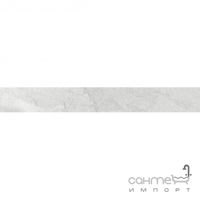 Бордюр 7,5x60 Apavisa Materia Lista G-89 White Lappato (білий, лаппатований)