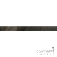 Плинтус 7,5x90 Apavisa Materia Rodapie G-123 Black Natural (черный, матовый)