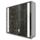 Зеркальный шкафчик с алюминиевым корпусом с LED-подсветкой Juergen Biaggio 600x600