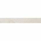 Бордюр 7,5x60 Apavisa Neocountry Lista G-91 White Bocciardato (белый, структурный)