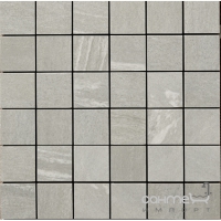 Мозаика 30x30 Apavisa Materia Mosaico 5x5 G-1638 Grey Natural (серая, матовая)