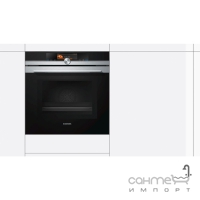 Духовой шкаф-пароварка с микроволновкой Siemens iQ700 HM678G4S1 черный/нержавеющая сталь