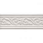 Настінна плитка Інтеркерама Arabesco бордюр широкий білий 23х8, арт. БШ 131061