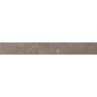 Плитка напольная, бордюр 7,5x60 Apavisa Pulpis Lista G-95 Vison Lappato (коричневая, лаппатированная)