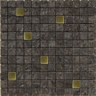 Мозаика 30x30 Apavisa Iridio Mosaico 2,5x2,5 G-1850 Black Mix Lappato (черная)
