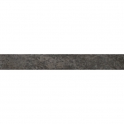 Плитка для підлоги, бордюр 7,5x60 Apavisa Iridio Lista G-93 Black Lappato (чорна)