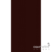 Настінна плитка Інтеркерама IRIS темно-коричнева 23х40