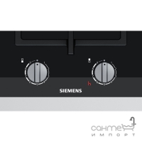 Газовая варочная поверхность Siemens Domino iQ700 ER3A6BD70 черное стекло