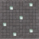 Мозаика 30x30 Apavisa Lava Mosaico 2,5x2,5 G-1850 Negro Multirelieve (черная) 