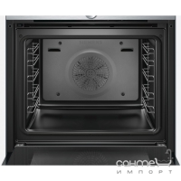 Духовой шкаф Siemens iQ700 HB636GBS1 черное стекло/нержавеющая сталь