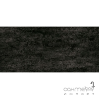 Плитка керамическая настенная Интеркерама Metalico 23х50 черная, арт. 2350 89 082
