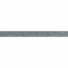 Плитка напольная, бордюр 7,5x90 Apavisa Burlington Lista G-117 Grey Lappato (серая, лаппатированная)